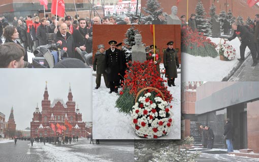 Г.А. Зюганов: «Сталин – это гений реализма и выдающийся организатор». В Москве коммунисты возложили цветы к могиле Генералиссимуса Победы