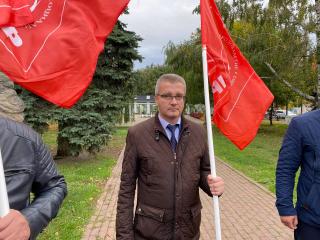 Ульяновские коммунисты провели пикет в рамках всероссийской акции