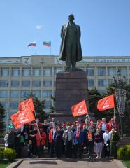 Коммунисты и комсомольцы Дагестана   отметили 154-ю годовщину со дня рождения В.И. Ленина