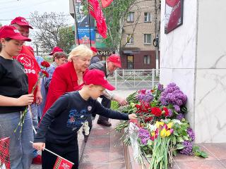 В Запорожской области  отметили 154-ю годовщину со дня рождения В.И. Ленина