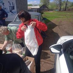 Самарская область. КПРФ оказала гуманитарную помощь пострадавшим от паводков в Богатовском районе