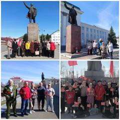 В городах и районах Свердловской области достойно отметили День рождения Владимира Ильича Ленина
