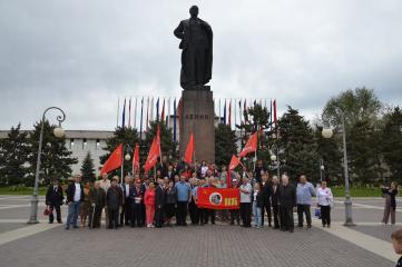 Астраханские коммунисты отметили Первомай