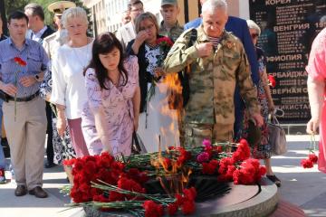 Рязанские коммунисты приняли участие в мероприятиях, посвященных Дню ветеранов боевых действий