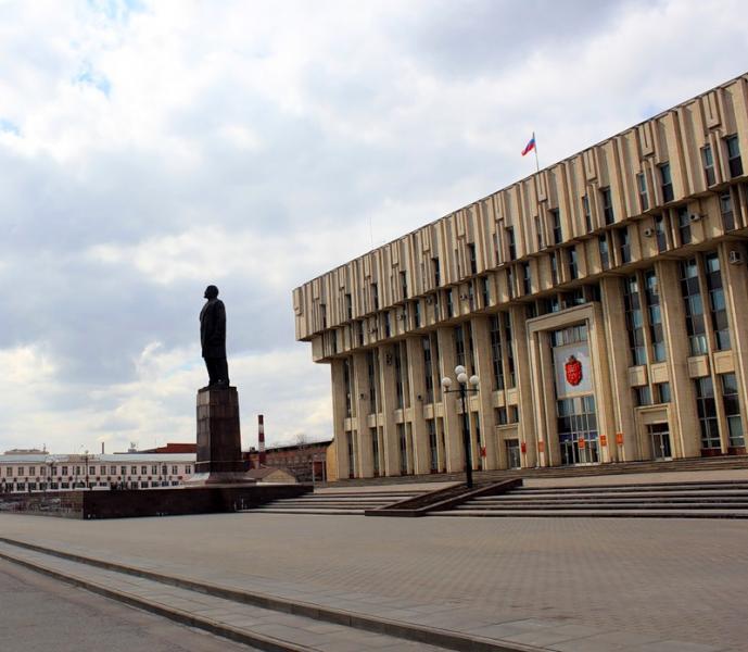 Белый дом тула фото Тульская городская Дума отказалась переименовывать остановку "Площадь Ленина"