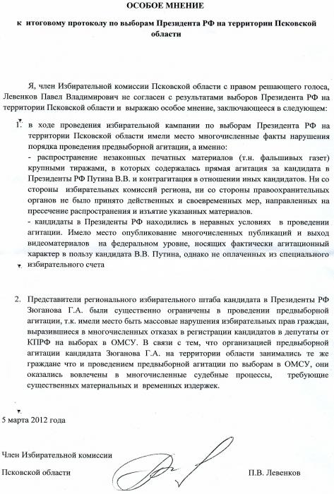 Итоговое мнение. Особое мнение к протоколу. Особое мнение члена комиссии. Особое мнение в акте. Особое мнение члена избирательной комиссии.