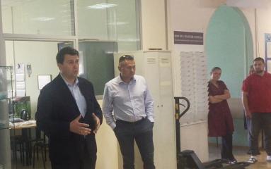 Олег Лебедев провел встречу с рабочими в городе Покров Владимирской области