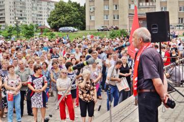 Небывалое количество жителей Белгородской области  приняло участие в митингах КПРФ против пенсионной реформы