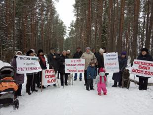 Олег Лебедев вместе с жителями Тверской области борется за сохранение уникального Клетинского бора и чистоту Волги