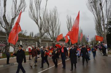 Севастопольские коммунисты приняли участие в праздновании освобождения Балаклавы от немецко-фашистских войск