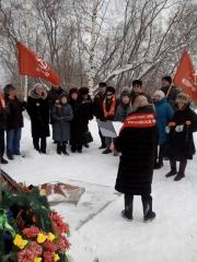 Коммунисты Кировской области в ходе акций в честь Дня Советской Армии выступили в поддержку Г.А. Зюганова
